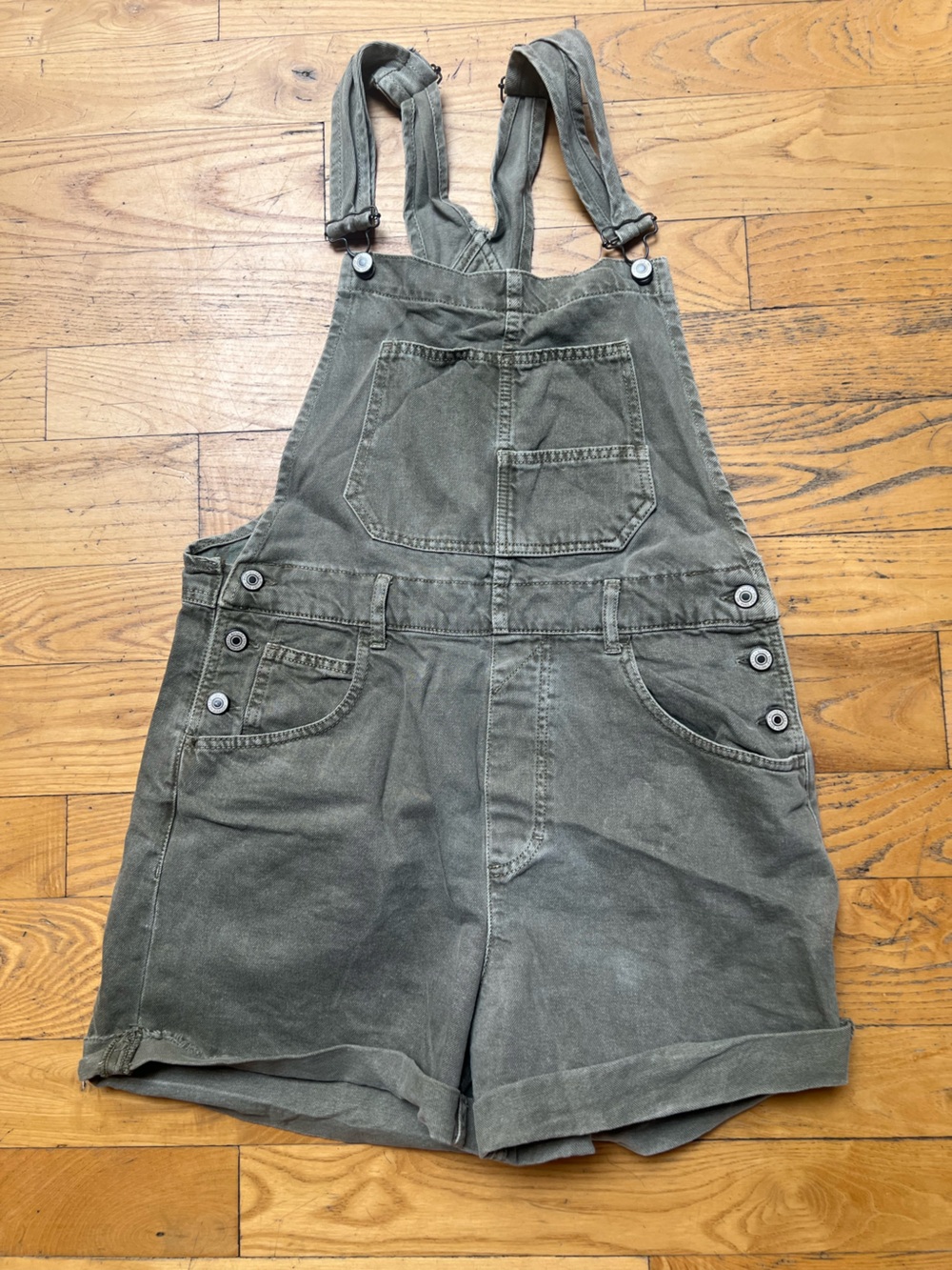 Free People We the Free - Shortalls Olive Green